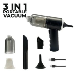 3-in-1 Portable Cordless Handheld Vacuum Cleaner